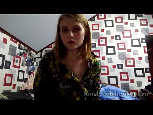 ❤️ Rossiyadan kelgan yosh sarg'ish talaba kattaroq siklarni yaxshi ko'radi. ☑ Anal pornoda bizda ️❤